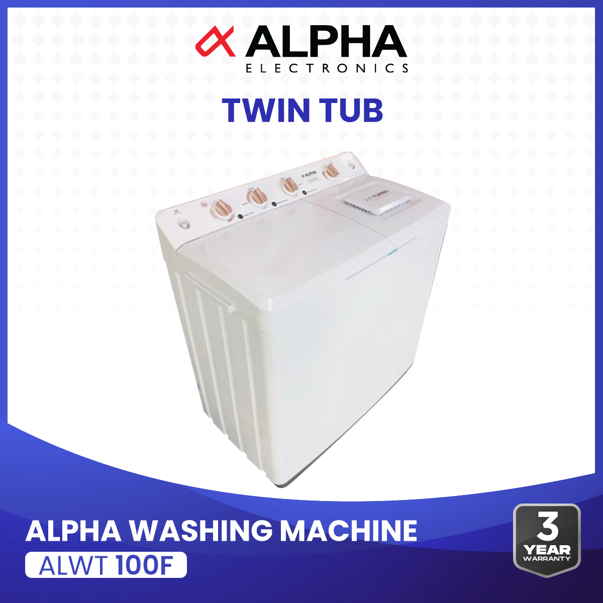 ALPHA Washing Machine (ALWT100F)