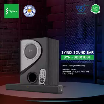 Syinix Sound Bar 35 Watt (SYN - SB501 BSF)
