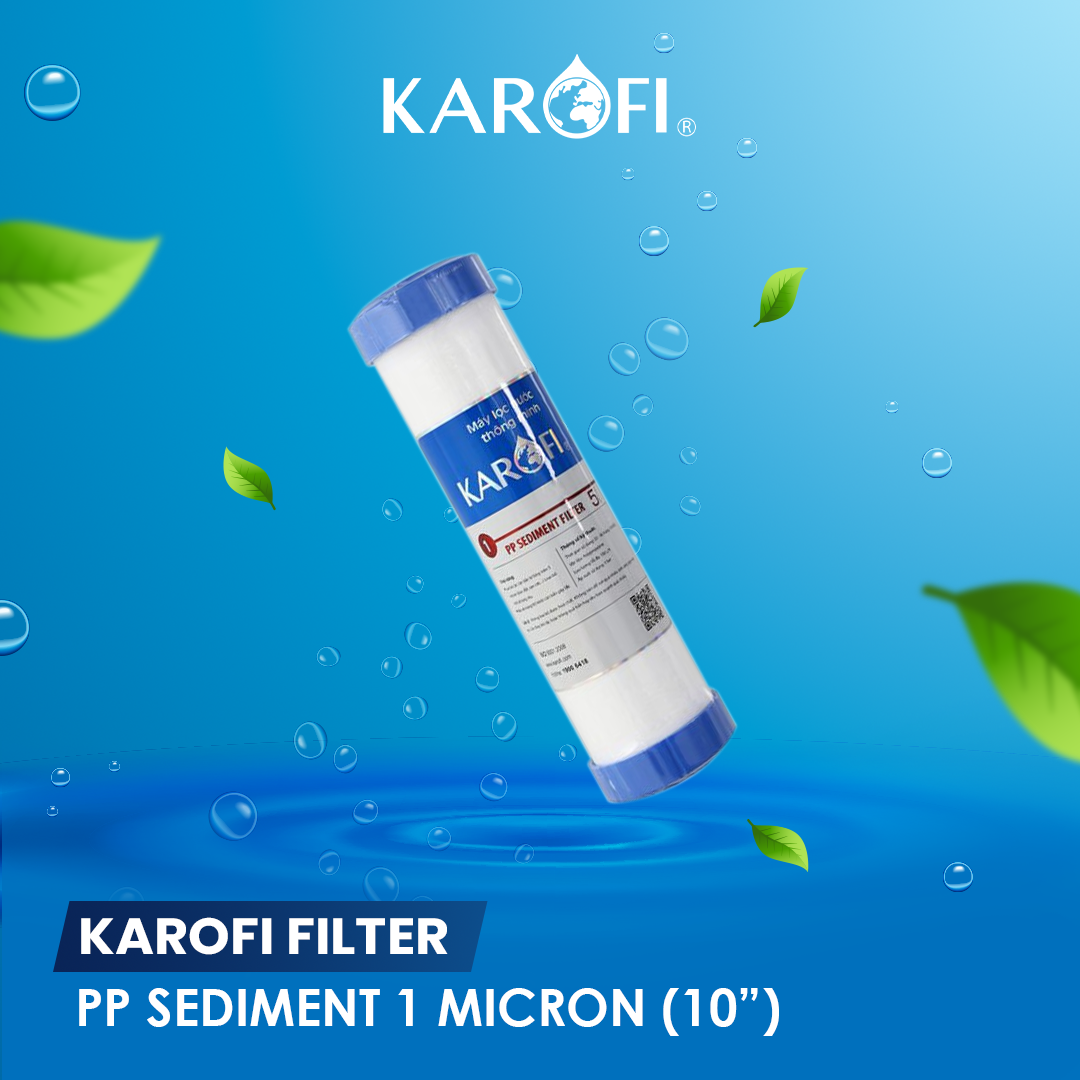 Karofi PP Sediment 1 Micron (10") Filter