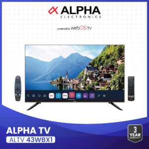 ALPHA 43"ProSmart ,WebOS TV (ALTV43WBX1)