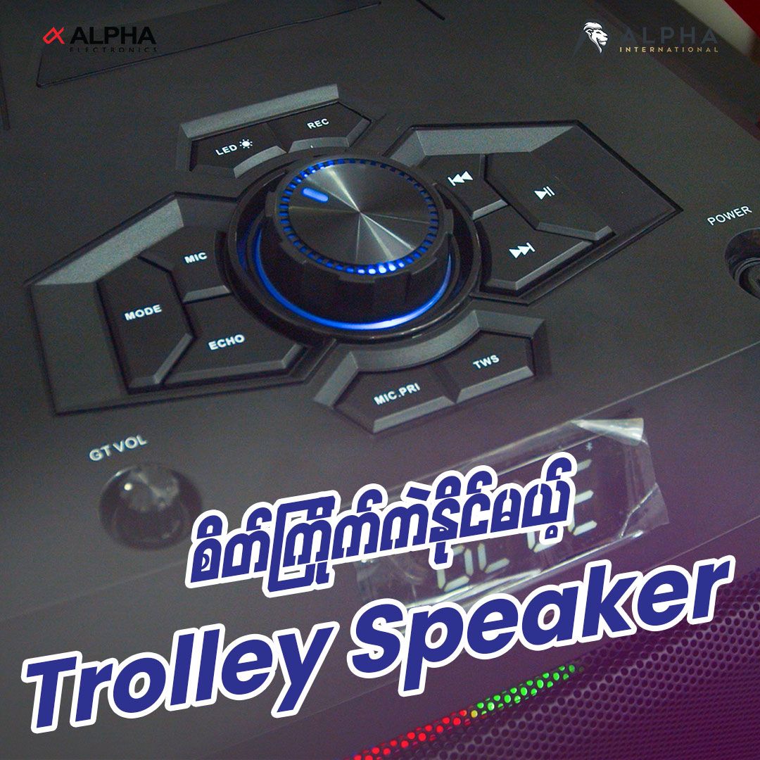 Alpha ALS 212TW Trolley Speaker - Image 2